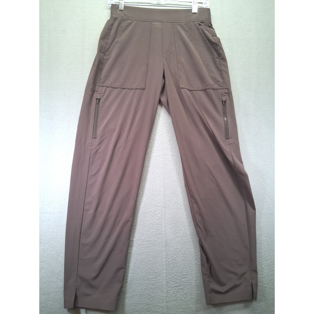 Athleta‎ Women's Pants Brown Pockets Size 0 High Waist